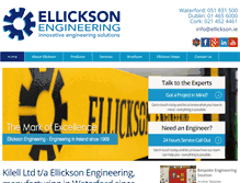 Tablet Screenshot of ellickson.ie